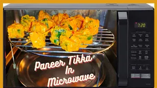 Paneer Tikka in Microwave | पनीर टिक्का Recipe | Microwave Recipes | Microwave Uses| LG Microwave