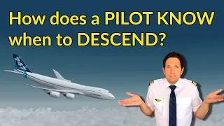 Woher weiß ein Pilot, wann er den Sinkflug einleiten muss? Sinkflug-Planung erklärt von CAPTAIN JOE