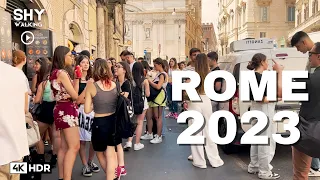 Rome Italy 2023 🇮🇹 - 4K HDR Walking Tour 60fps