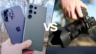 S23 Ultra & iPhone 14 Pro vs Pro Camera - Portrait Mode! | VERSUS