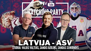 🔴LATVIJA - ASV | Watching Party ar Valdi Valteru, Sandi Ozoliņu un Sandiju Semjonovu