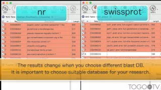 Functional Annotation of Sequences using Blast2GO