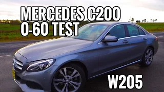 Mercedes Benz C200 W205 0-60 0-100 Acceleration Times Review EP#4