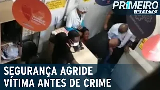 Imagens mostram agressão de segurança em mercado de Salvador (BA) | Primeiro Impacto (12/05/21)