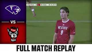 High Point vs. NC State Full Match Replay | 2023 ACC Men's Soccer