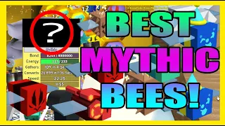 BEST Mythic Bee In BEE SWARM SIMULATOR Tips And Tricks! (Top Bee Ranking)