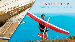 Construcción y vuelo de planeador de madera balsa - Riser 100 | Aeromodelismo