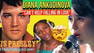 SO STUNNING😍!!! SINGER REACTS to DIANA ANKUDINOVA "Can't Help Falling In Love"