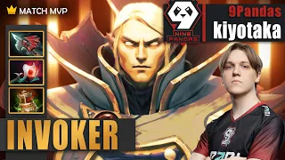 Invoker Mid | 9Pandas.kiyotaka | 7.34 NEW INVOKER UNIVERSAL HERO COMBEACK | 7.34 Gameplay Highlights