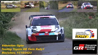 Sébastien Ogier | Toyota GR Yaris Rally1 | Testing before CER 2023 | [4K]