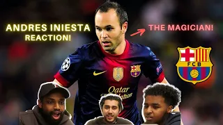 FIRST TIME REACTION TO INIESTA! | Andrés Iniesta - The Last of His Kind... | Half A Yard Reacts