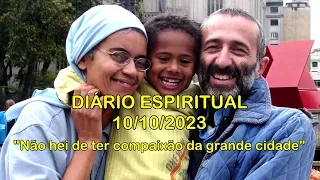 DIÁRIO ESPIRITUAL MISSÃO BELÉM - 10/10/2023 - Jn 3,1-10