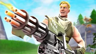 Fortnite broke the minigun...