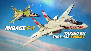 Mirage F-1ED Tries to Take on The Mighty F-14A Tomcat | Dogfight | Digital Combat Simulator | DCS |