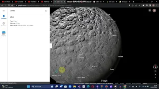 Exploring Ceres in Google Maps