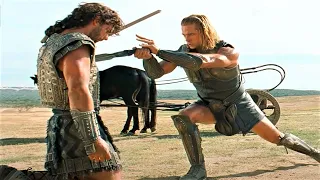 Truva Filmi Hector vs Achilles Mücadelesi(Türkçe Altyazılı)