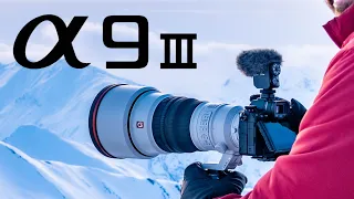 The Sony A9III is a CINEMA CAMERA