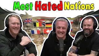 Top 10 Most Hated Countries in the World REACTION | OFFICE BLOKES REACT!!