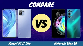 Xiaomi Mi 11 Lite vs Motorola Edge 20