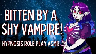 [ASMR] SHY VAMPIRE TRIES HYPNOSIS AND DRINKS FROM YOU FOR THE FIRST TIME! [F4A][GFD][Fantasy]