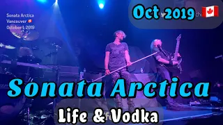 Sonata Arctica - Life & Vodka @VENUE, Vancouver, Canada - October 1, 2019 - 4K LIVE