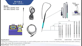 MECHANIC NEW NANO SOLDERING IRON STATION MASD01 #mobilesparesnagpur #