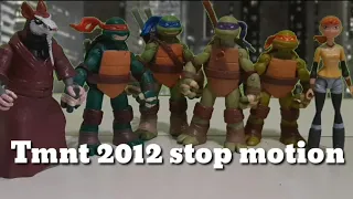 OLD tmnt stop motion: tmnt vs baxter stockman