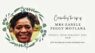 The Funeral Service of Mrs. Zanele Peggy Motlana