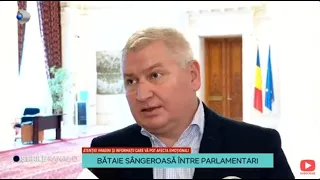 Stirile Kanal D - Bataie sangeroasa intre parlamentari! Acuzatii de canibalism | Editie de dimineata