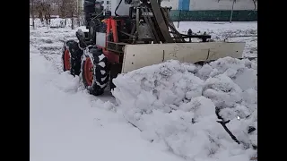 Снегоуборочная машина ELIZA на радиоуправлении. RC snow plow.