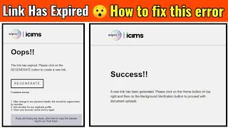How to solve Wipro Embark portal Link Regenerate issue