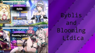 Epic Seven Byblis and Blooming Lidica