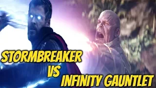 STORMBREAKER Is Not STRONGER Than Infinity Gauntlet Explained!