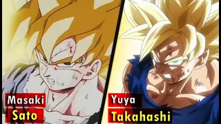 Goku SSJ Transformation Breakdown (Original vs Remake)