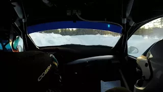 Rally Vännäs 2018 SS7 Fredrik Grahn