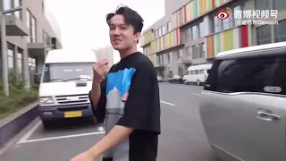 Dimash Димаш - Vlog in China - about "Shine", not really backstage... (Click subtitles)