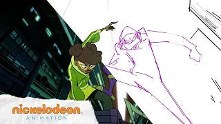 "The Purple Jacket" Animatic 🐢 | Rise of the TMNT | Nick Animation