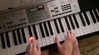 Piano tutorial:Собачий вальс.Обучение на пианино.