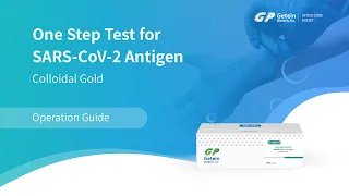 Getein One Step Test for SARS-CoV-2 Antigen(Colloidal Gold) --For professional use