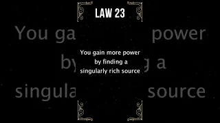 The 48 Laws of Power - Part 8 #shorts