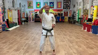 Gojuryu Kata Saifa #6-Grab, Shita-tsuki short punch-Kenshukai Karate Training