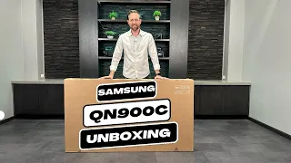 Unboxing The Samsung QN900C Series 8K Neo QLED