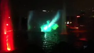 Light show at Ocean Park