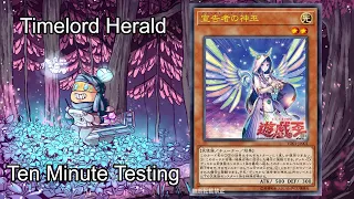 TIMELORD HERALD 2020 - Ten Minute Testing 12/22/19