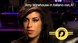 Amy Winehouse parla italiano con IA. "Bevevo per dimenticare la relazione"