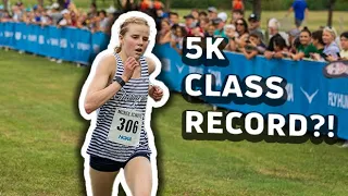 Elizabeth Leachman Runs 16:30 5k For Sophomore Class RECORD!