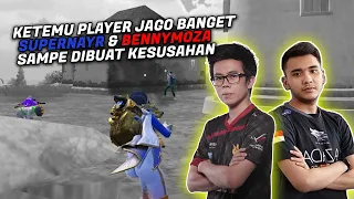 KETEMU PLAYER JAGO BANGET !! SAMPE SUPERNAYR & BENNYMOZA KESUSAHAN LAWAN PLAYER INI !! - PUBG MOBILE