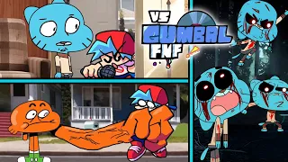 FNF: VS GUMBALL / VS Darwin, Anais, Nicole, Richard, Joe, Gaylord [Botplay] █ Friday Night Funkin' █