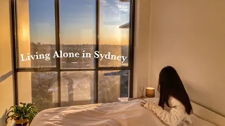 Living Alone in Sydney 🧸🍂 | What I Eat in a Day, Cleaning Up, Grocery Shopping, etc!