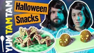 Halloween Snacks // Schoko-Mäuse & -Taranteln // #yumtamtam